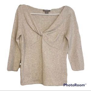 Ann Taylor Cashmere Top sz Med